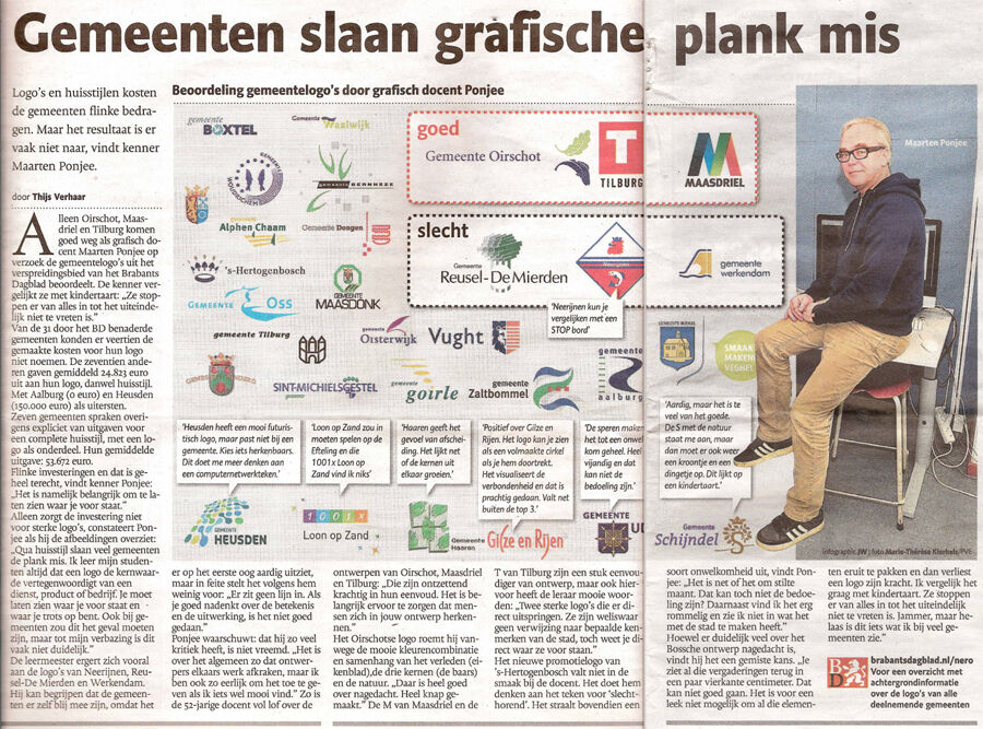 Logo Maasdriel in top 3 Brabants Dagblad