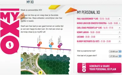 My XO wijst de weg op Extrema