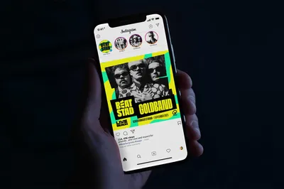 Beatstad Instagram Page Mockup
