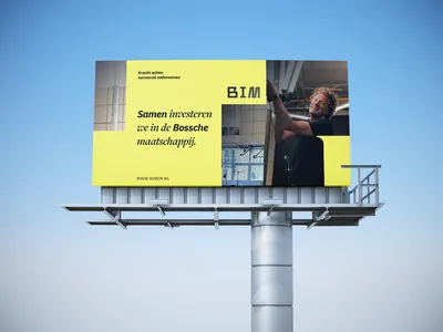 BIM Billboard Mockup 