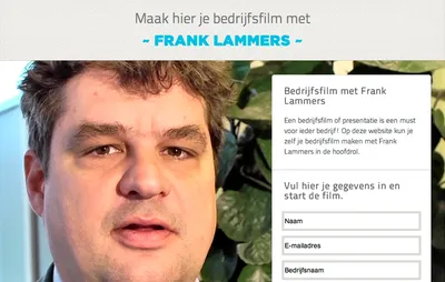 Frank Lammers in jouw bedrijfsfilm