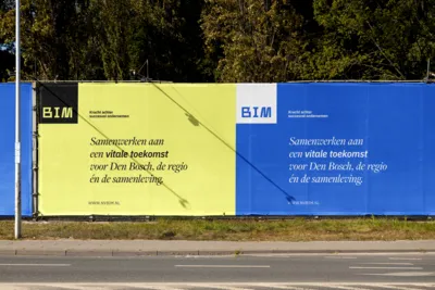 Large Fence Banner Mockup-