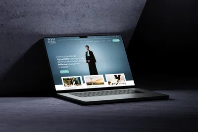 Macbook--pro-mockup-on-concrete-background-front-view