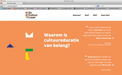 Van start met De Cultuur Loper